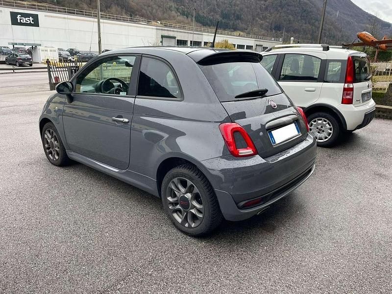 Usata Fiat 500 S 95 CV (69 kW) 2017 Grigio Cabrio