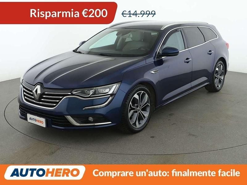 Usata Renault Talisman 131 CV (96 kW) 2018 Blu Station wagon