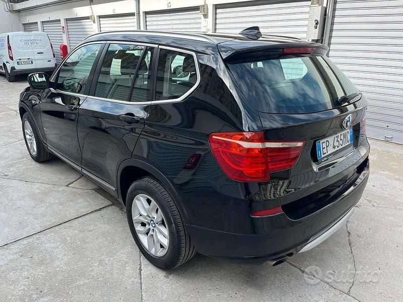 Usata BMW X3 184 CV (135 kW) 2012 Nero SUV