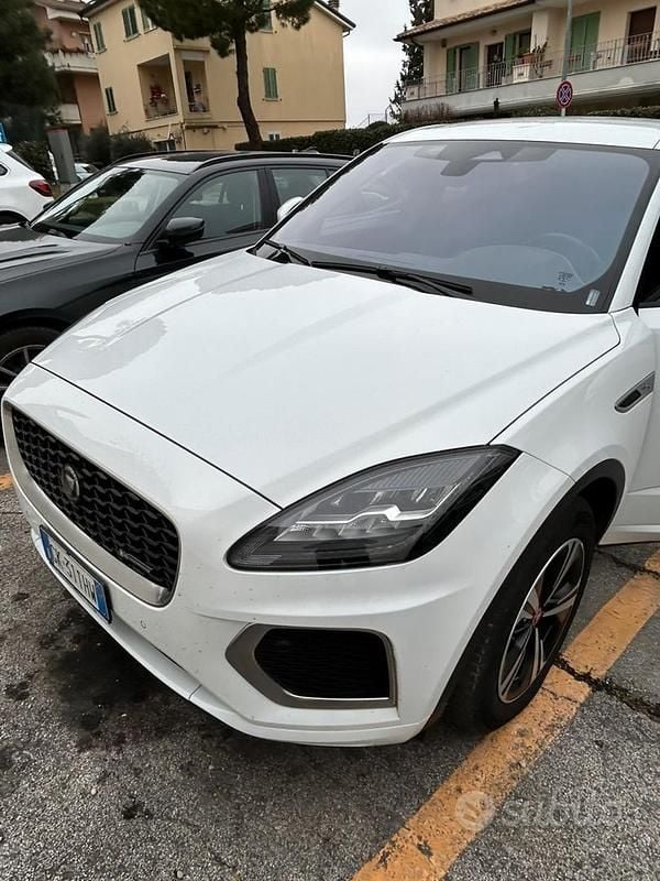 Bianco Usata 2022 Jaguar E-Pace SUV | 25.800 € - Immagine 1/4