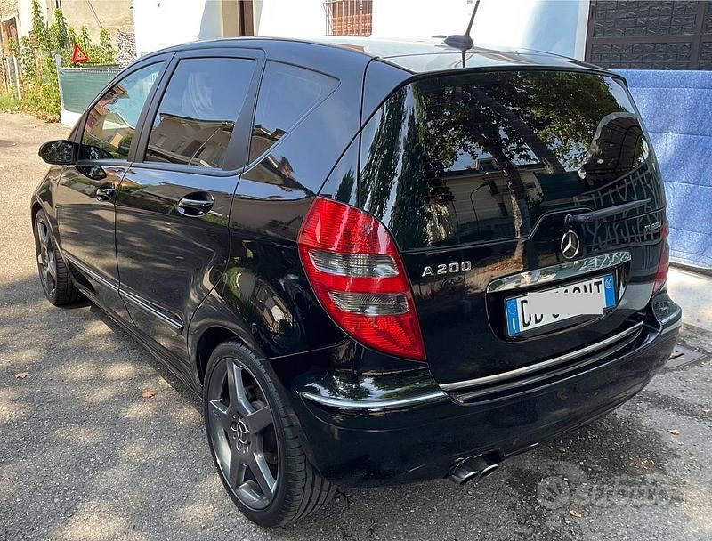 Usata Mercedes A200 193 CV (141 kW) 2006 Nero SUV