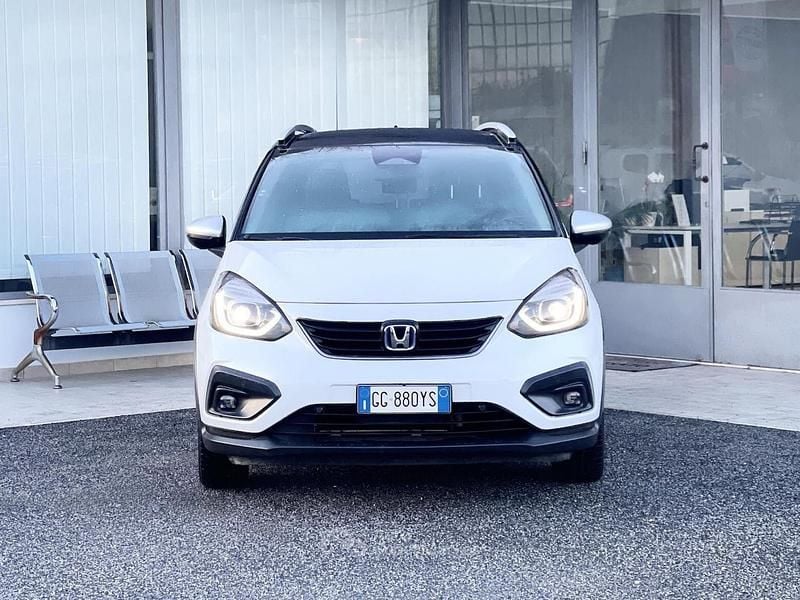 Usata Honda Jazz Hybrid 98 CV (72 kW) 2021 Bianco Utilitaria