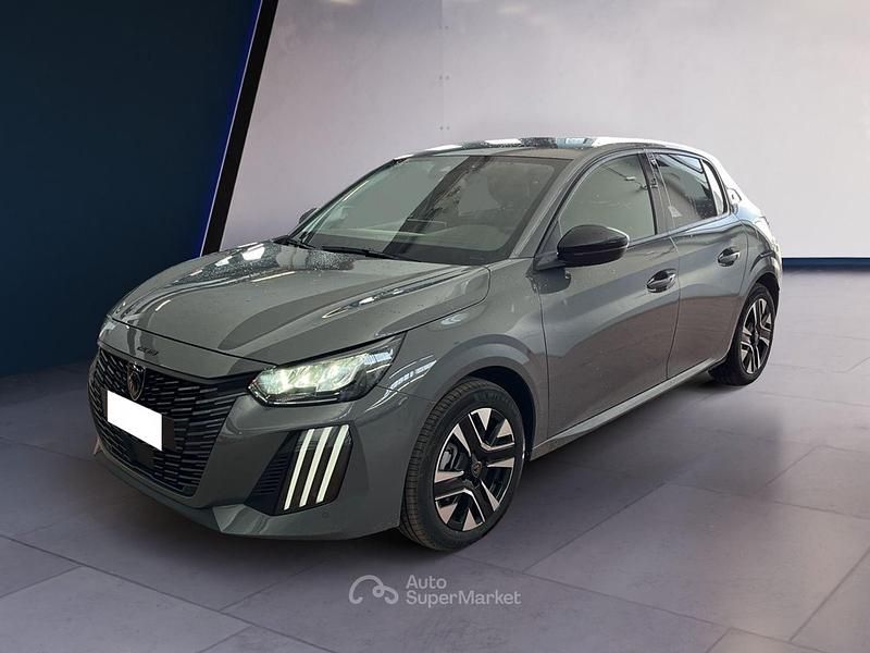 Nuova Peugeot 208 Allure 100 kW (136 CV) 2025 Grigio Utilitaria