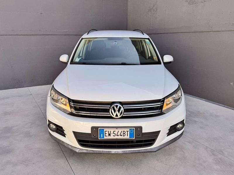 Gebraucht VW Tiguan Trendline 122 PS (89 kW) 2014 Weiß SUV