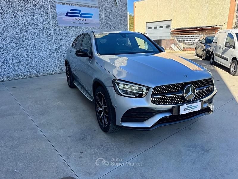 Usata Mercedes GLC220 Premium 194 CV (142 kW) 2020 Argento Coupé