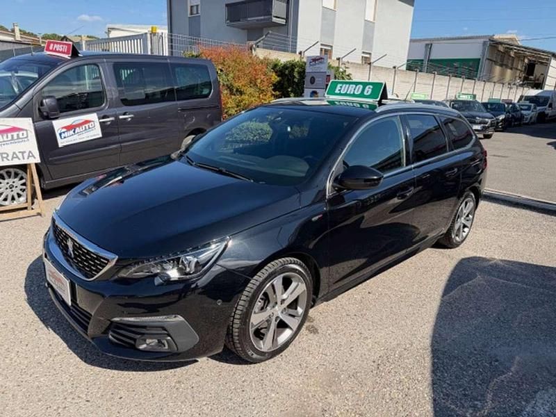 Usata Peugeot 308 GT 131 CV (96 kW) 2021 Nero Station wagon