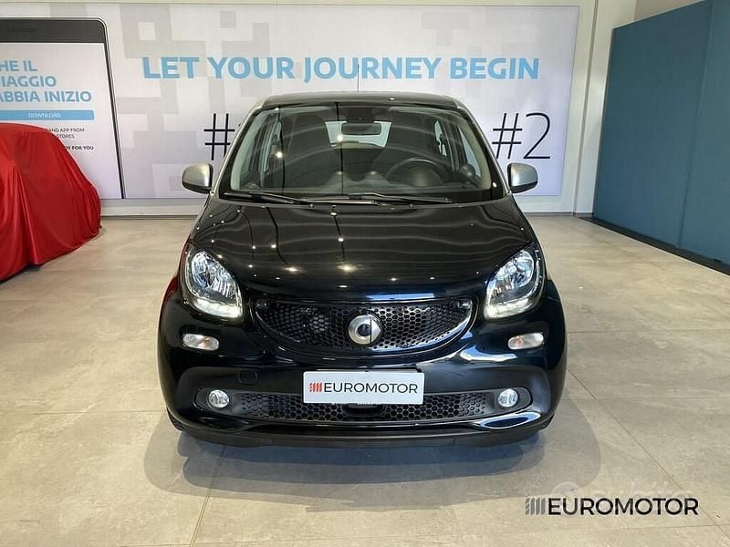 Usata Smart ForFour Passion 71 CV (52 kW) 2019 Nero Utilitaria