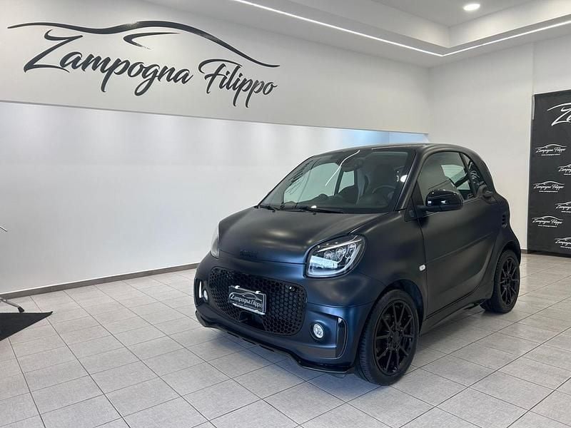 Nero Usata 2021 Smart ForTwo Electric Drive Brabus Coupé | 12.999 € (Buon prezzo) - Immagine 1/4