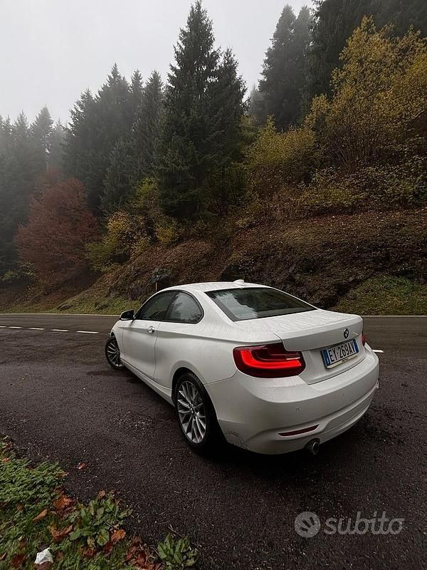 Usata BMW 218 Efficient Dynamics 2015 Bianco Coupé
