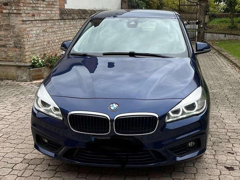 Usata BMW 218 Active Tourer Advantage 150 CV (110 kW) 2016 Blu/azzurro Monovolume