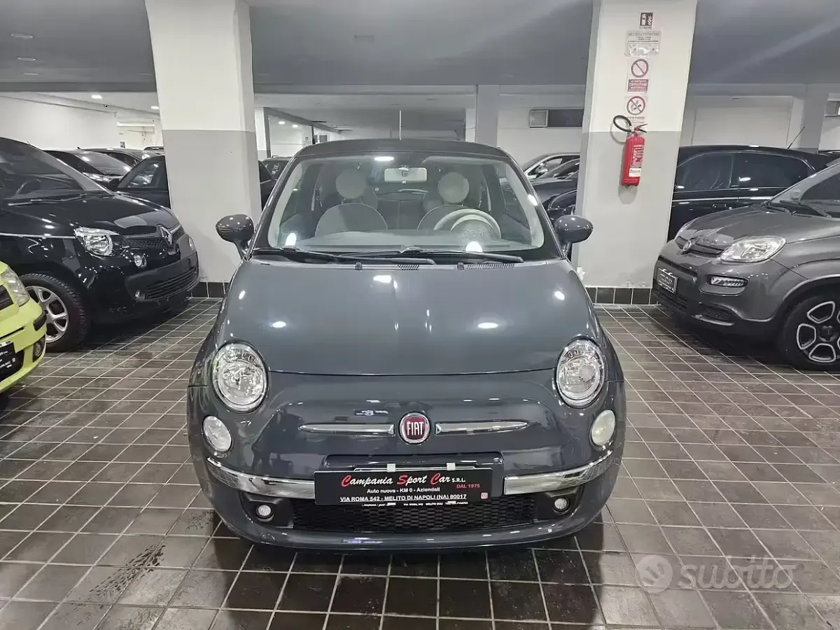 Usata Fiat 500 Lounge 69 CV (50 kW) 2013 Grigio Berlina