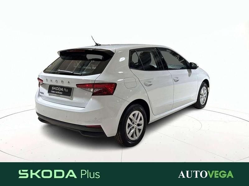 Usata Skoda Fabia Selection 80 CV (58 kW) 2024 Bianco pastello Berlina