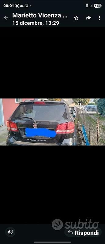 Usata Fiat Freemont 140 CV (102 kW) 2008 Nero SUV