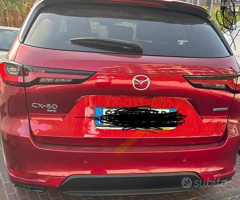 Usata Mazda CX-60 Homura-Line 249 CV (183 kW) 2023 Rosso SUV