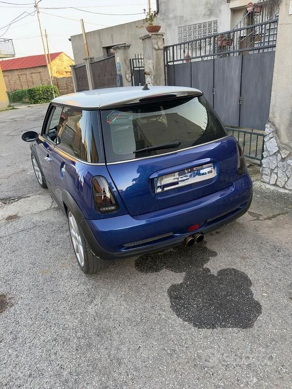Usata Mini Cooper S 170 CV (125 kW) 2005 Blu Utilitaria