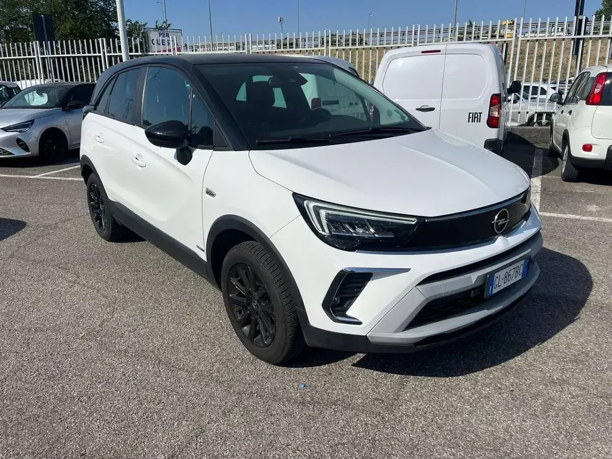 Usata Opel Crossland Design Edition 110 CV (80 kW) 2022 Bianco SUV