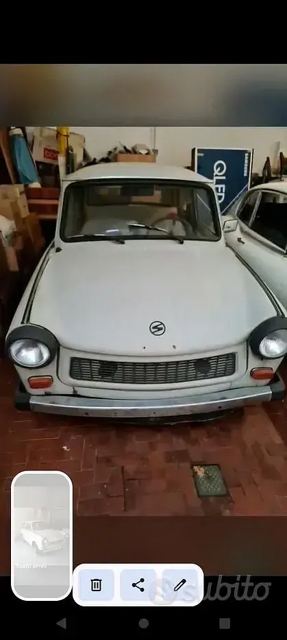 Usata Trabant 601 1950 Bianco Berlina