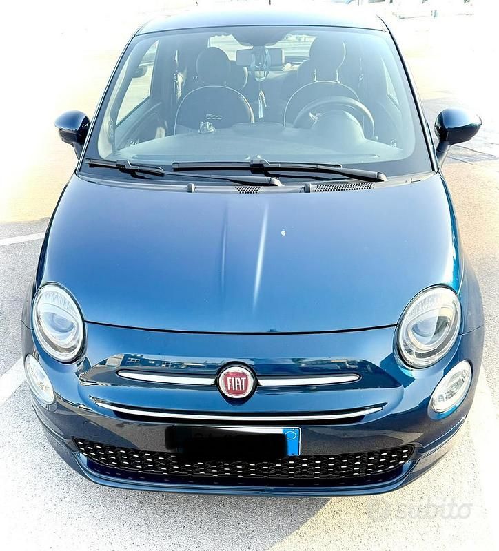 Usata Fiat 500 Lounge 69 CV (50 kW) 2020 Blu Utilitaria