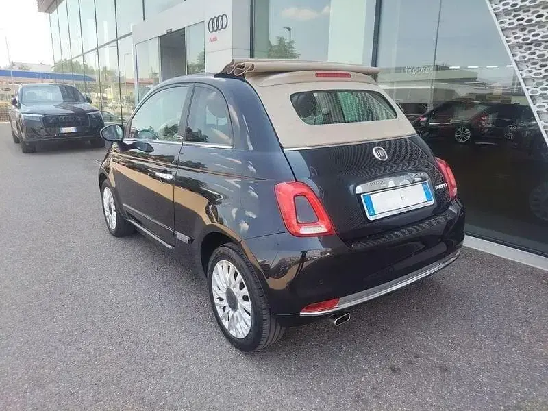 Usata Fiat 500C Dolcevita 69 CV (50 kW) 2021 Nero Cabrio
