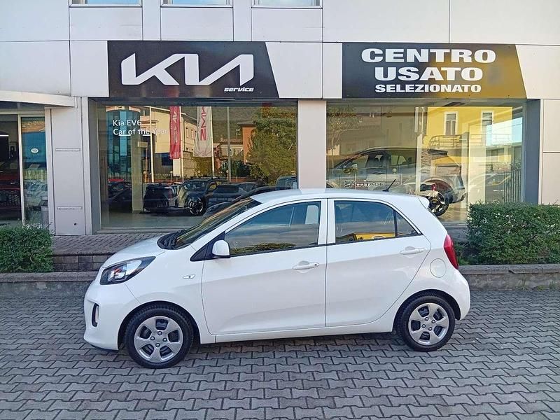 Usata Kia Picanto Active 65 CV (47 kW) 2016 Bianco Utilitaria