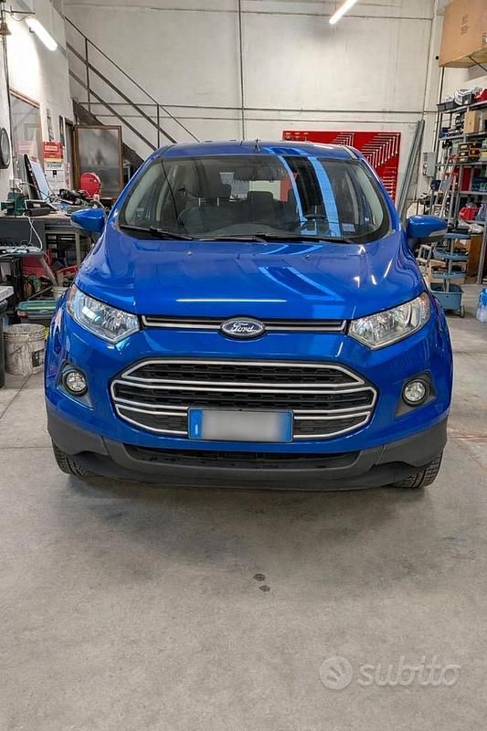 Usata Ford Ecosport Titanium 111 CV (81 kW) 2017 Blu SUV