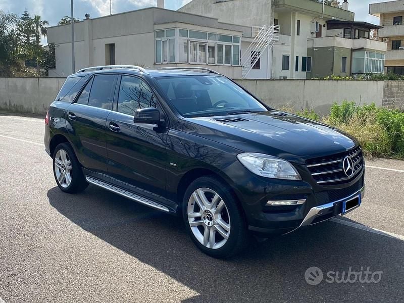 Usata Mercedes ML250 204 CV (150 kW) 2012 Nero SUV