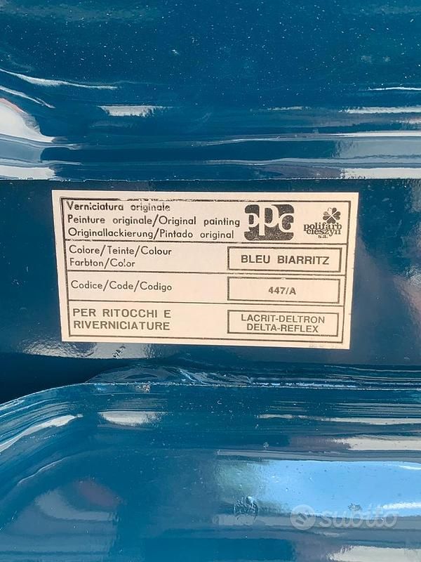 Usata Fiat Cinquecento 41 CV (30 kW) 1992 Blu Utilitaria