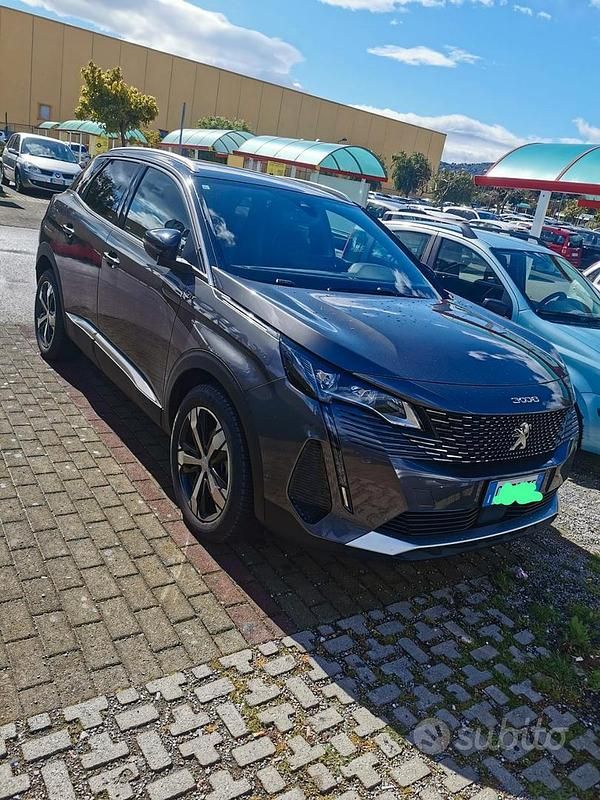 Usata Peugeot 3008 131 CV (96 kW) 2021 Grigio SUV