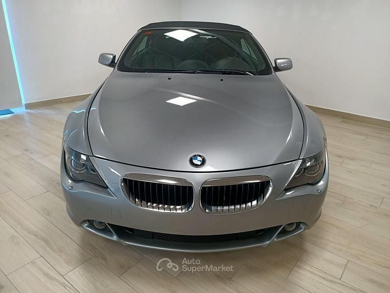 Usata BMW 630 Cabriolet 258 CV (189 kW) 2006 Grigio Cabrio