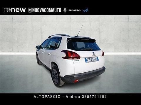 Usata Peugeot 2008 Active 75 CV (55 kW) 2017 Bianco SUV