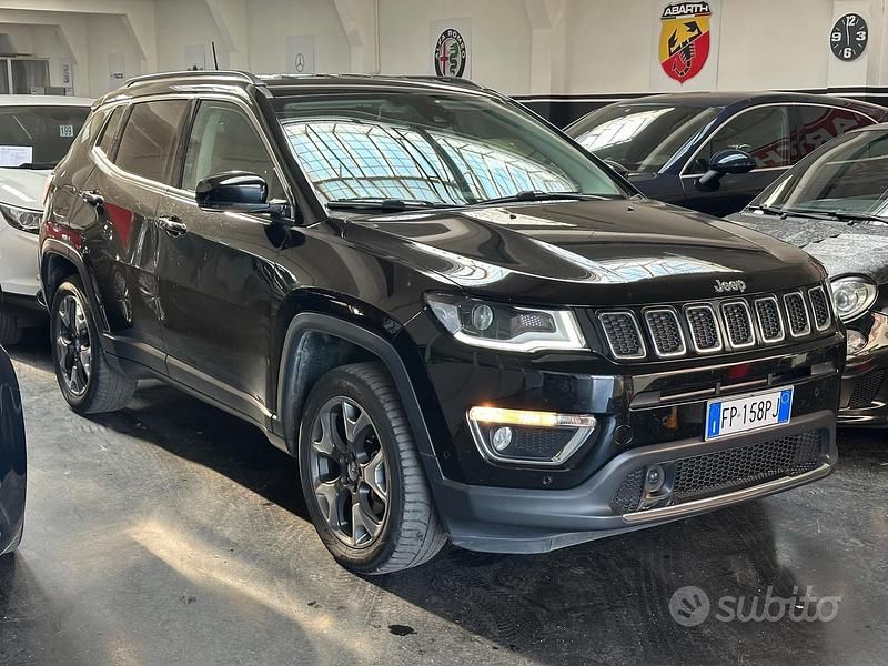 Usata Jeep Compass Limited 140 CV (102 kW) 2018 Nero SUV