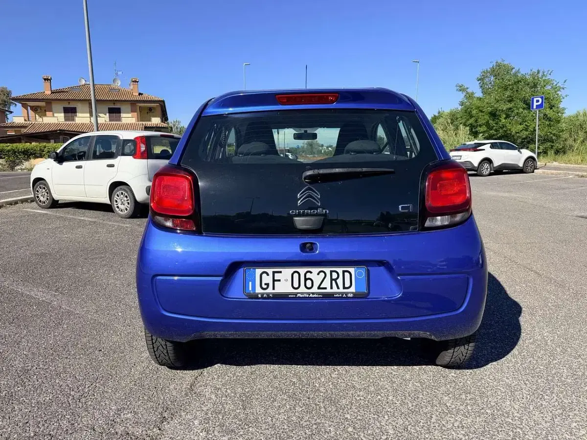 Usata Citroën C1 Feel 72 CV (52 kW) 2021 Blu/azzurro Utilitaria