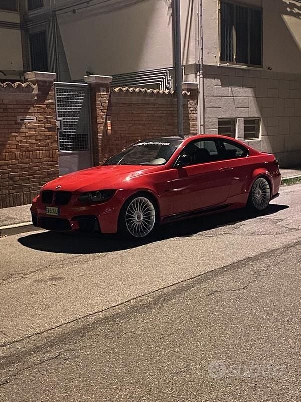 Usata BMW M3 220 CV (161 kW) 2009 Rosso Coupé