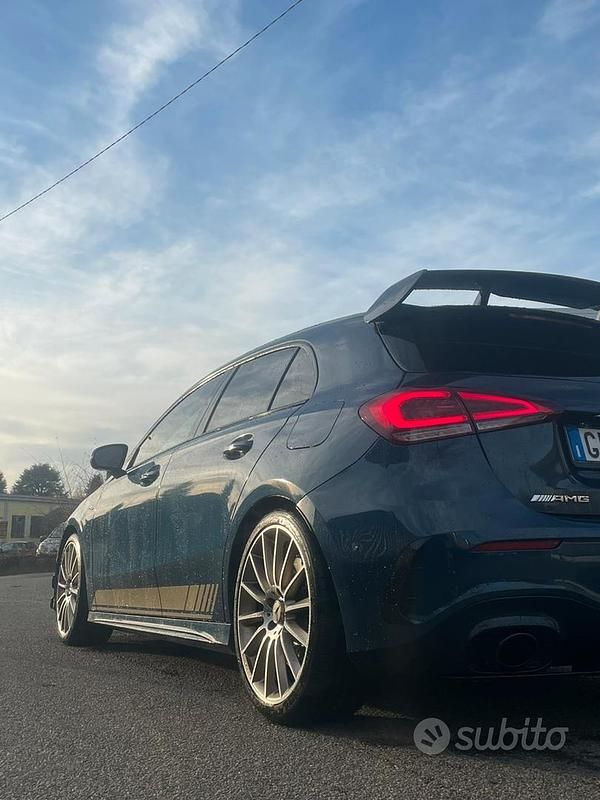 Usata Mercedes A35 AMG AMG Edition 1 345 CV (253 kW) 2019 Blu Utilitaria