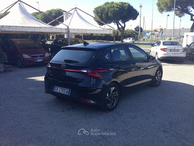 Usata Hyundai i20 83 CV (61 kW) 2022 Nero Berlina