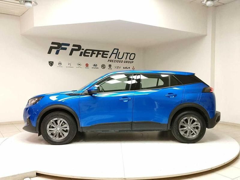 Usata Peugeot e-2008 Active 56 kW (77 CV) 2021 Blu SUV
