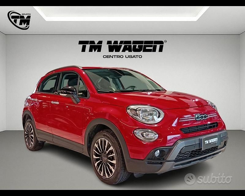 Usata Fiat 500X Red 131 CV (96 kW) 2023 Rosso SUV