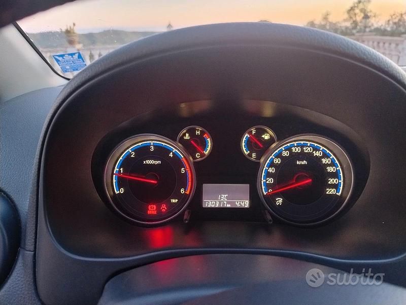 Usata Fiat Sedici 135 CV (99 kW) 2010 Nero SUV