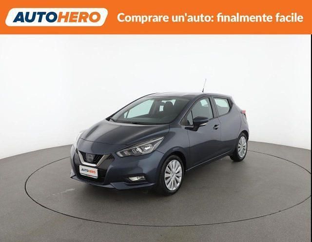 Usata Nissan Micra Acenta 70 CV (51 kW) 2018 Grigio Utilitaria