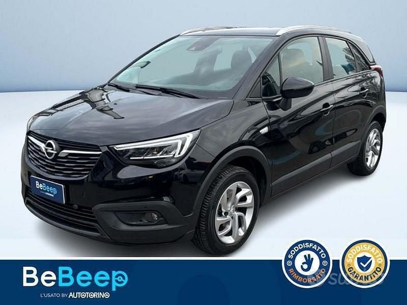 Usata Opel Crossland X S 131 CV (96 kW) 2021 Nero pastello SUV