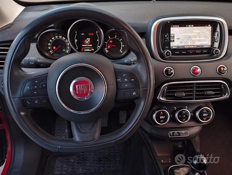 Usata Fiat 500X Cross 120 CV (88 kW) 2015 Rosso SUV