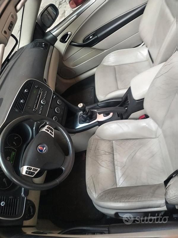 Begagnad Saab 9-3 Cabriolet Vector 2007 Grå Cab