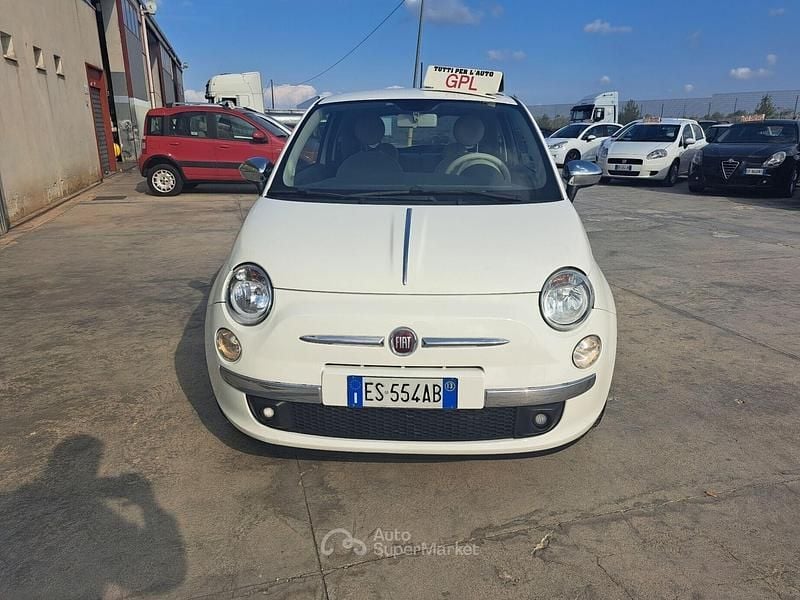 Usata Fiat 500 Lounge 69 CV (50 kW) 2013 Bianco Berlina