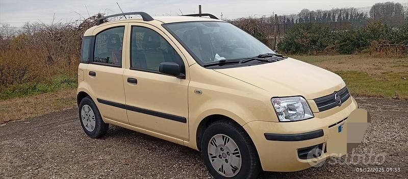 Usata Fiat Panda Emotion 60 CV (44 kW) 2008 Giallo Utilitaria