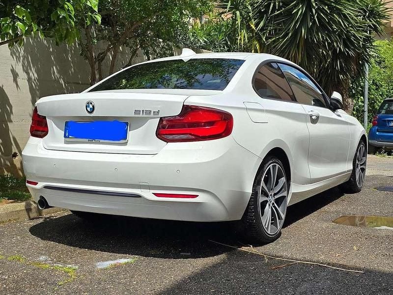 Usata BMW 218 Sport Line 150 CV (110 kW) 2020 Bianco Coupé