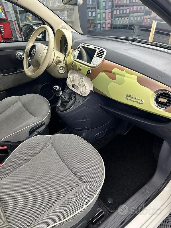 Usata Fiat 500 69 CV (50 kW) 2009 Bianco Utilitaria