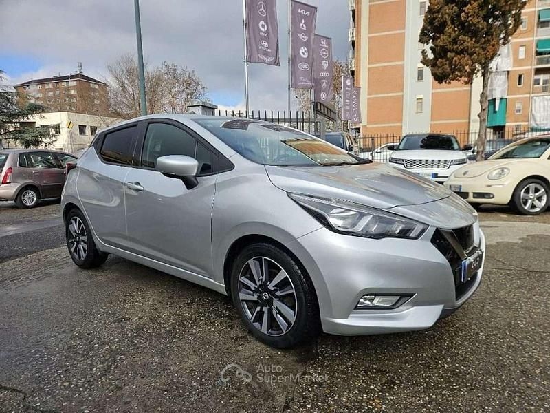 Usata Nissan Micra 90 CV (66 kW) 2018 Grigio Utilitaria