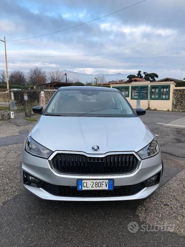 Usata Skoda Fabia Style 80 CV (58 kW) 2022 Grigio Berlina