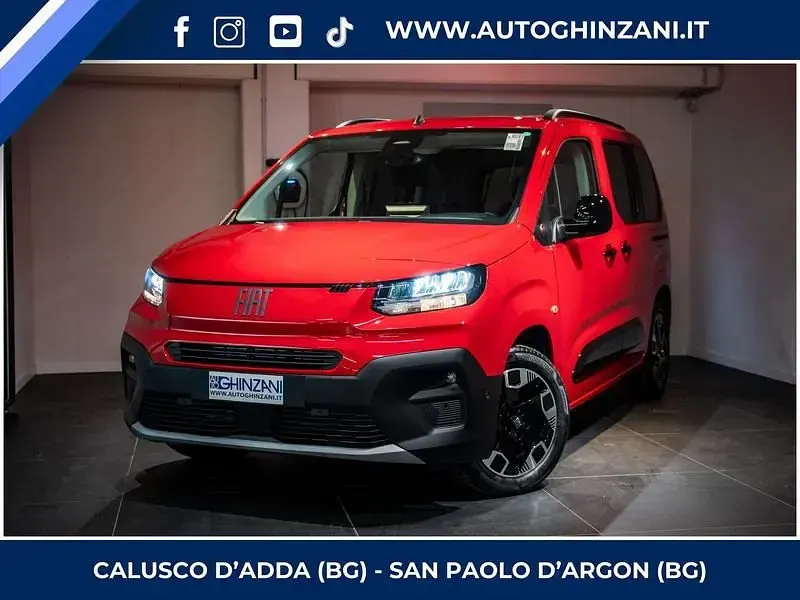 Nuova Fiat Qubo La Prima 131 CV (96 kW) 2026 Rosso Monovolume