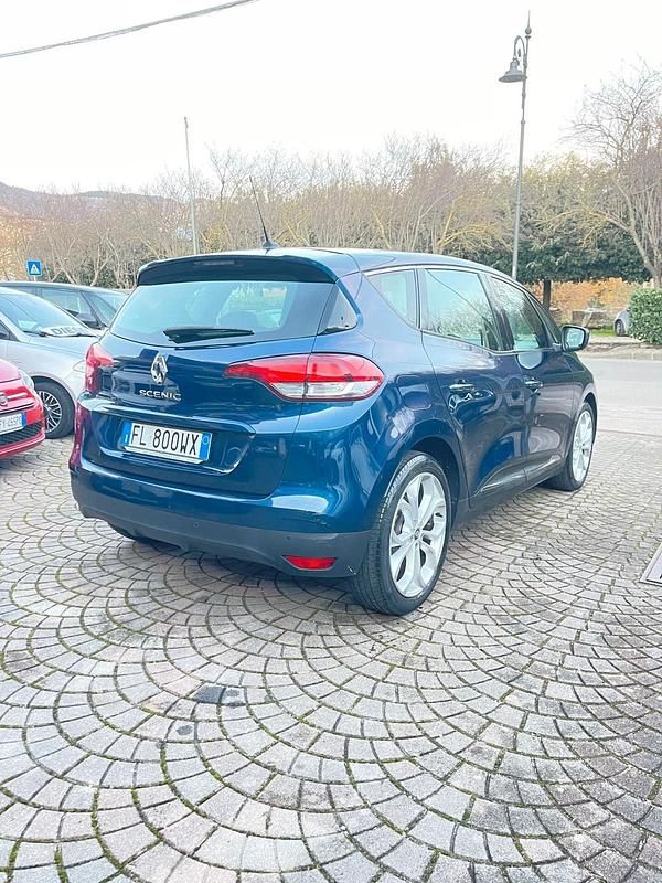 Usata Renault Scénic IV 110 CV (80 kW) 2017 Blu Monovolume